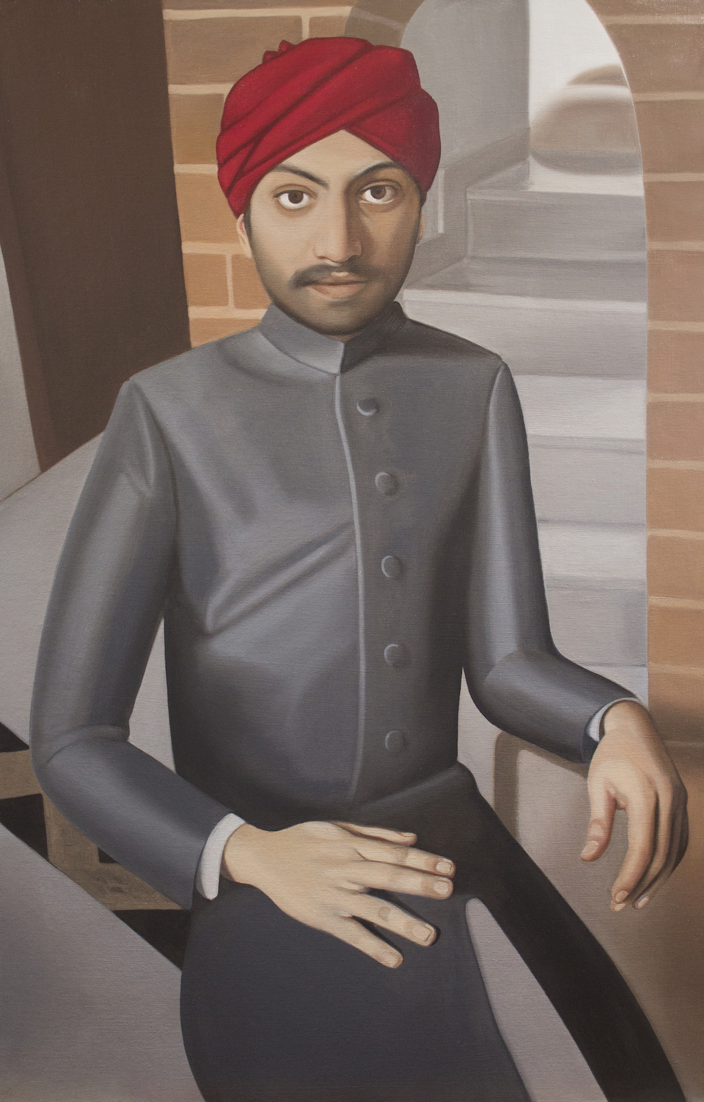Portrait of Saalik Khan by Andres Monzon